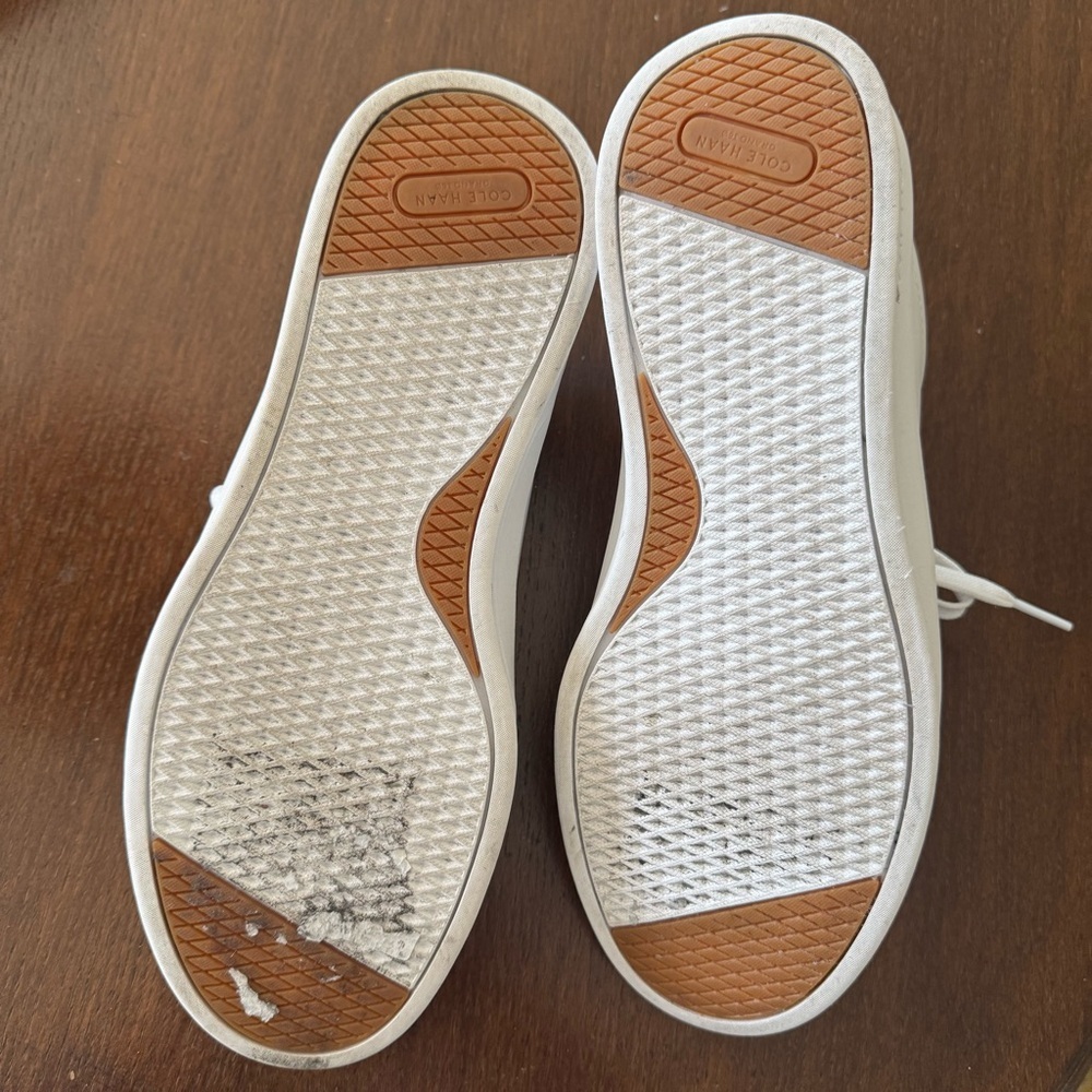 Cole Haan Grand Crosscourt Daily Sneaker Optic White Leather C39987 Men’s 9.5 - Picture 10 of 10